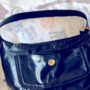 Coach shiny purse